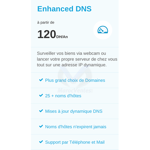 DDNS Service pour 25 Hote un ans Enhanced DDNS